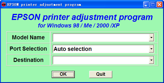 爱普生r350清零软件 epsonl350清零软件