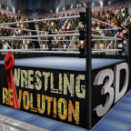 摔跤革命3D游戏关卡修改版(Wrestling Revolution 3D)