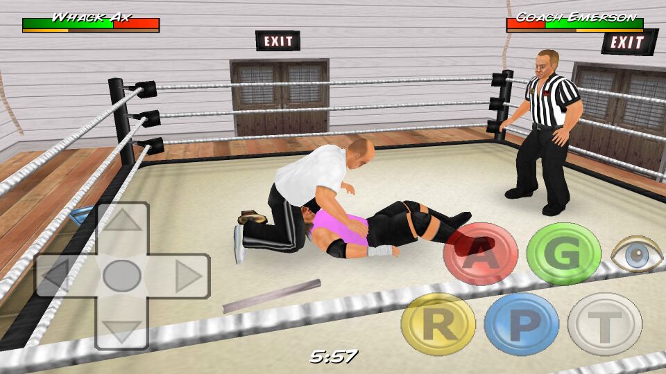 摔跤革命3D游戏关卡修改版(Wrestling Revolution 3D) v1.440 安卓版4