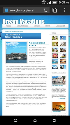 htc自带浏览器(互联网) v7.20 安卓版0