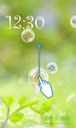 fun主题音乐泡泡锁屏 v3.5.16 安卓版1