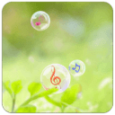 fun主题音乐泡泡锁屏