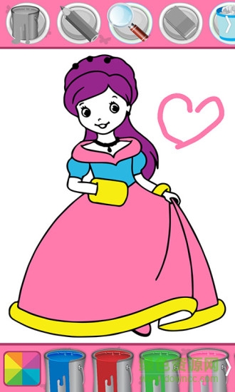 可可公主涂色(画画软件) v1.2 安卓版1