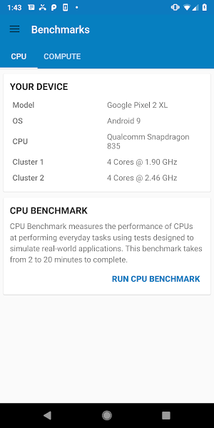 极客跑分手机版(Geekbench 4) v4.0.1 安卓版1