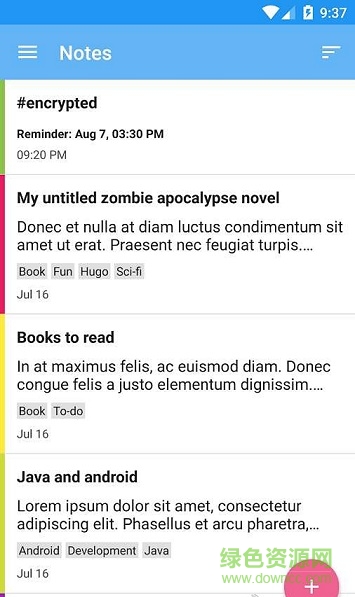 FairNote手机客户端 v1.03 安卓版1