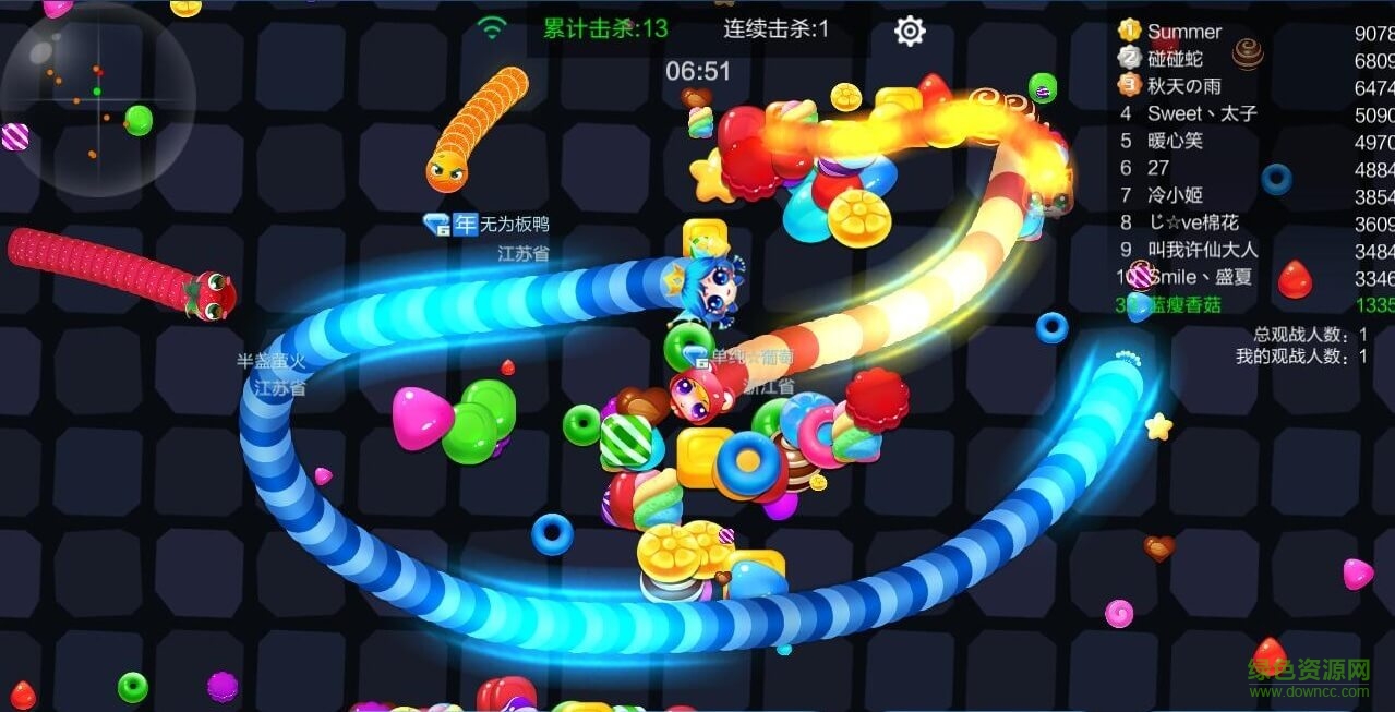 互通版蛇蛇争霸手游 v4.1.0 安卓版2