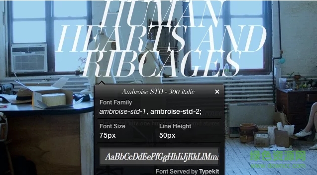what font chrome插件(谷歌查询网页字体) 0