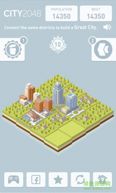 城市2048安卓修改版(city2048) v1.4.3 安卓汉化版1