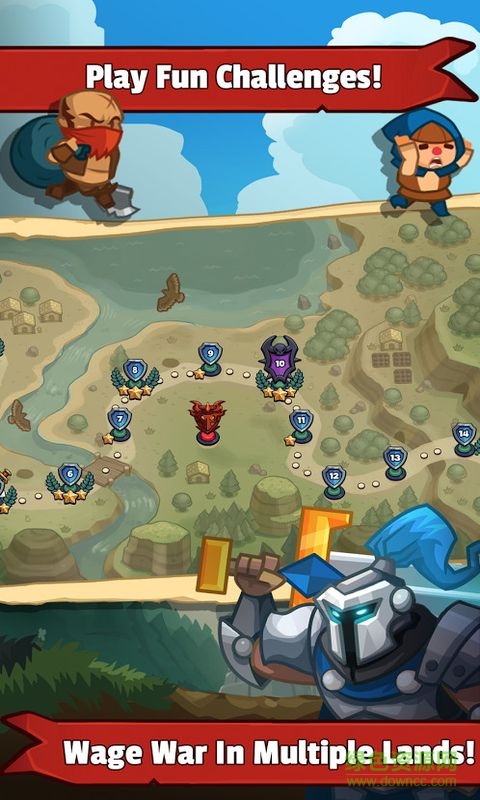 传奇塔防中文内购修改版 v2.1.8 安卓最新版1