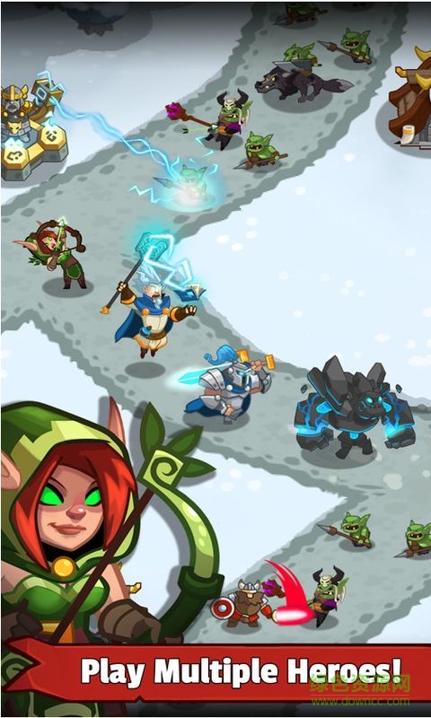 传奇塔防中文内购修改版 v2.1.8 安卓最新版2