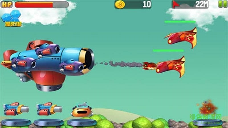 萌萌哒飞船无限金币版 v1.0 安卓版0