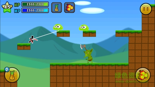 进击的火柴人2中文修改版 v1.0 安卓无限钻石版1