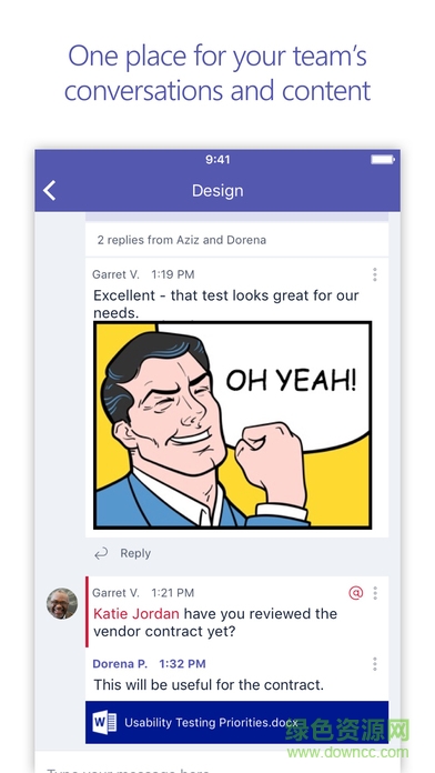 微软teams ios版 v5.20.1 iphone版2