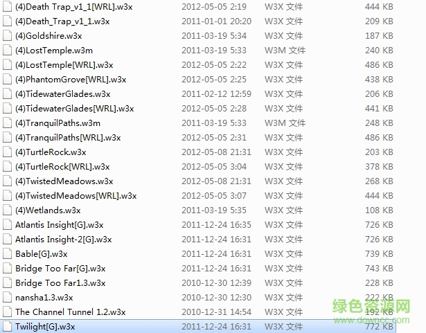 魔兽争霸8人对战地图大全 共26张0