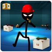 火柴人冒险3D手机版(stickman adventure 3d)