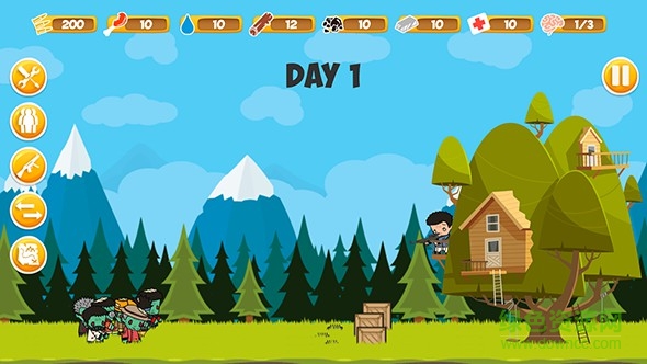 僵尸森林生存最新版(Zombie Forest) v1.18 安卓版3