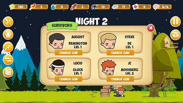 僵尸森林生存最新版(Zombie Forest) v1.18 安卓版0