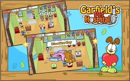 加菲猫宠物医院内购修改版 v1.1.3 安卓无限金币版0