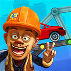 光头强搭桥过河小游戏