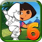 爱探险的朵拉填色