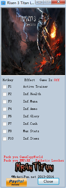 崛起3泰坦之王七项修改器 v1.0.90.0 绿色免费版0