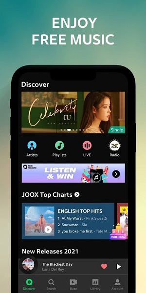 joox music泰国版 v6.9.0 官方最新版0