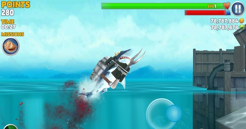 饥饿的鲨鱼进化修改版 v3.8.0 安卓无限钻石版3