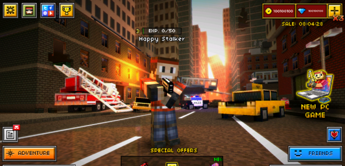 像素枪3d无限金币钻石版 v21.5.1 安卓内购版1