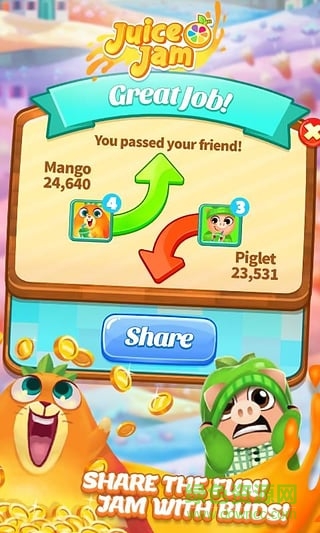 果汁果酱免内购修改版 v1.18.9 无限金币安卓版0