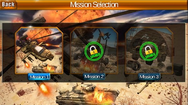 武装直升机致命打击无限金币版 v1.0 安卓版1