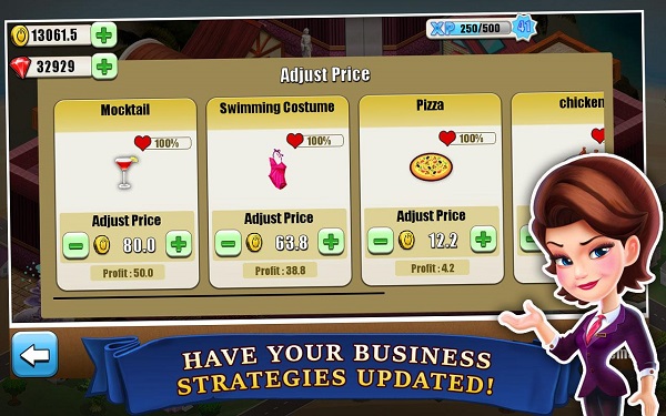 酒店大亨游戏(Resort Tycoon) v6.7 安卓版1