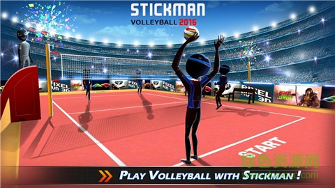 火柴人排球2016无限金币版(Stickman Volleyball) v1.1 安卓版3