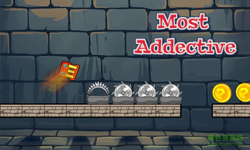 几何冲刺奔跑游戏(Geometry Runner Meltdown) v1.0 安卓版3