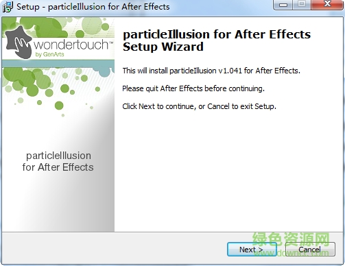 Particle Illusion(ae幻影粒子插件) v1.041 汉化版0