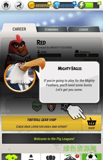 愤怒的小鸟足球队修改版(AB Goal) v0.2.2 安卓版0