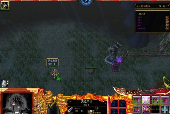 神坟魔墓v2.26_魔兽防守地图 附隐藏英雄密码0