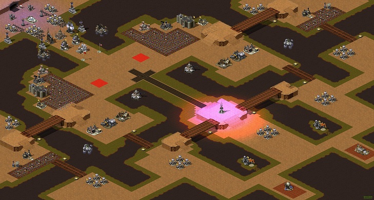 红警2变态防守地图 0