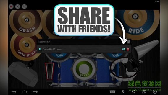 虚拟架子鼓软件(Drumset) v1.0 安卓版0