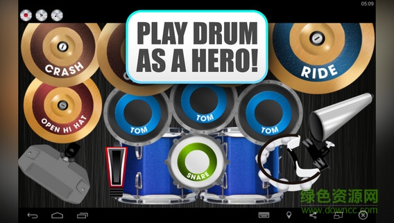 虚拟架子鼓软件(Drumset) v1.0 安卓版3