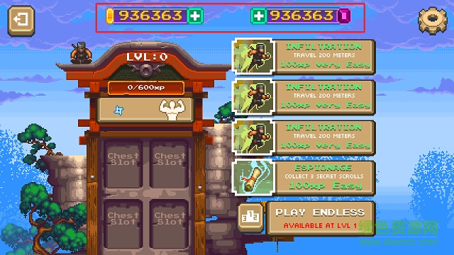 酷炫忍者内购修改版(NinjAwesome) v1.0.2 安卓版0