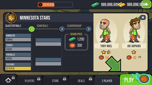 篮球战斗内购修改版 v2.0.1 安卓版0