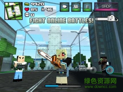 我的世界侠盗飞车内购修改版(block cube gun war) v2.0.2 安卓无限生命版0
