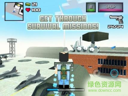 我的世界侠盗飞车内购修改版(block cube gun war) v2.0.2 安卓无限生命版2