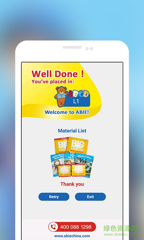 爱贝少儿英语(爱贝入学测试) v1.0.6 安卓版1