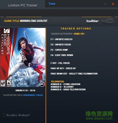 镜之边缘催化剂修改器 v1.01Lingon版0