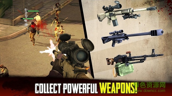 僵尸猎人启示录无限金币版(Zombie Hunter) v2.3.4 安卓版3