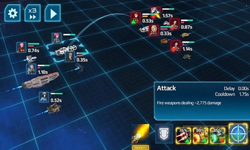 星际战舰内购修改版(star battleships) v1.0.0.152 安卓无限金币版2