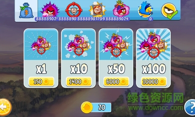 愤怒的小鸟里约大冒险无限金币版 v2.6.13 安卓版1