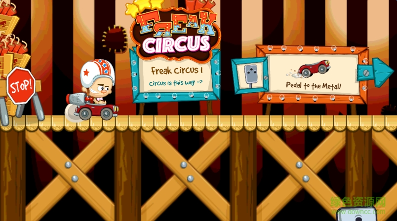怪胎马戏团赛车游戏修改版(Freak Circus Racing) v1.2.2 安卓无限金币版0