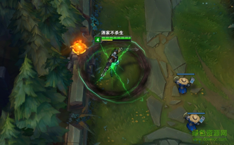 绿光冲击之刃劫皮肤包 1